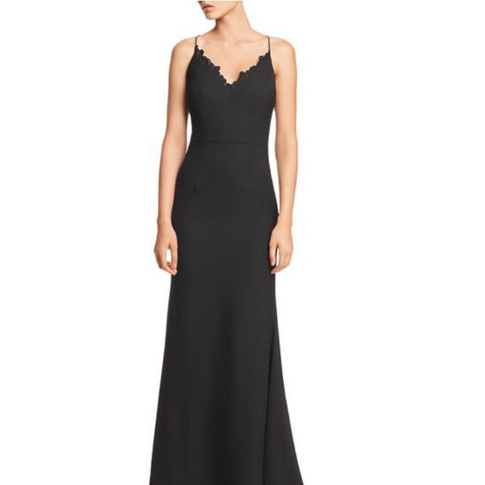 Black long Jarlo formal gown